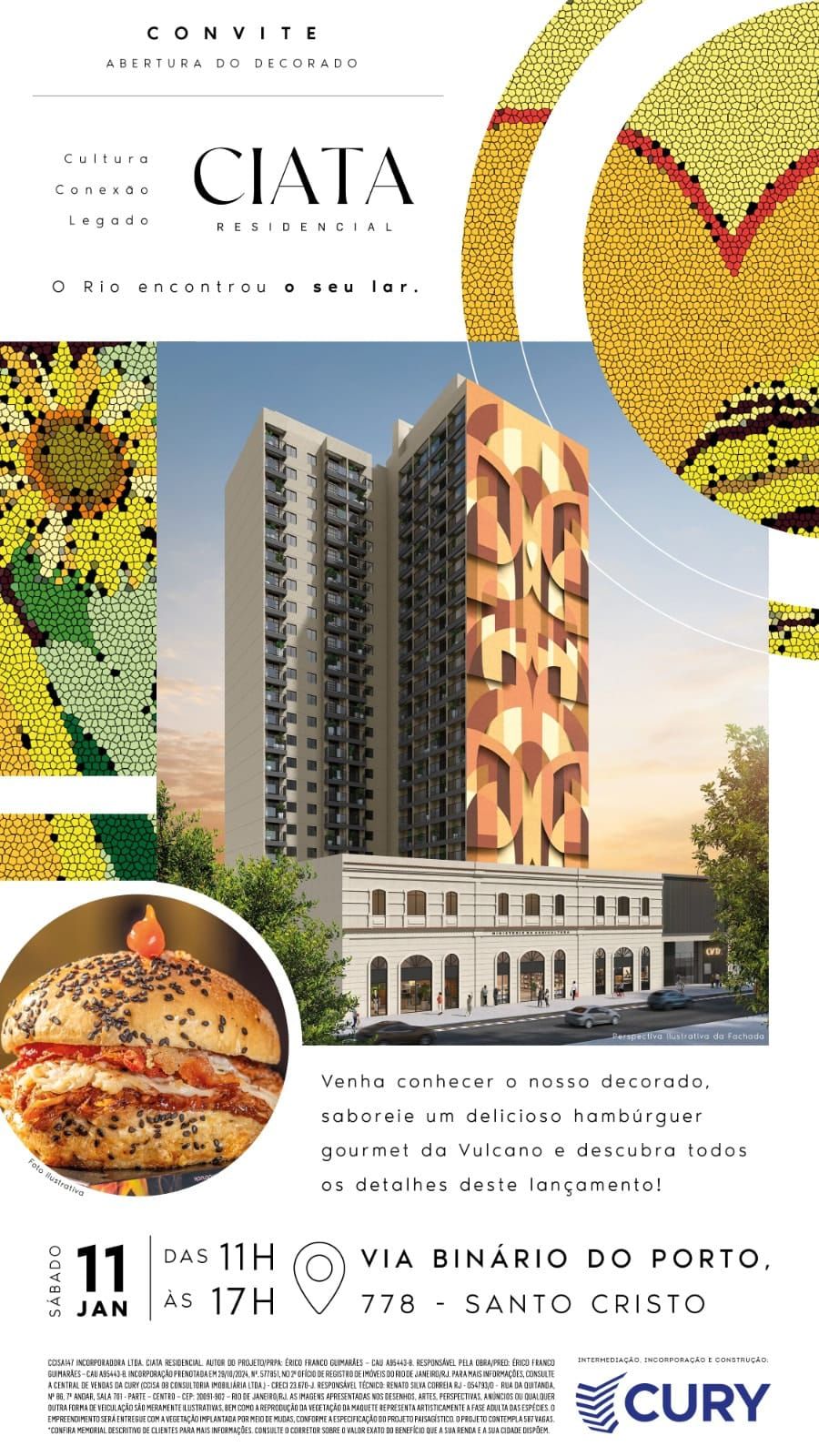 Ciata Residencial – Santo Cristo, Rio de Janeiro RJ